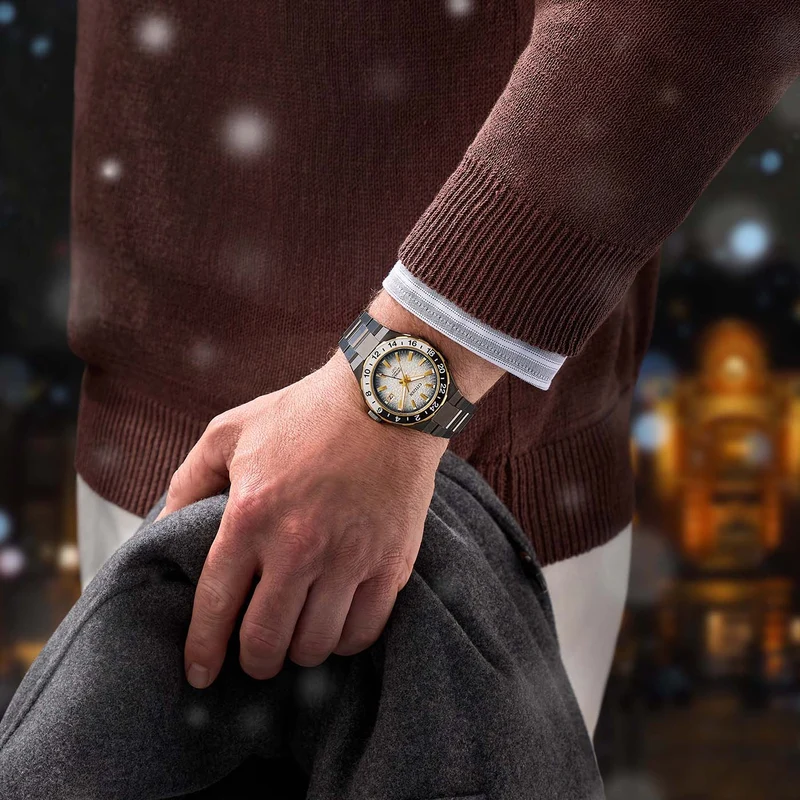 Citizen Series 8 NB6035-55H Herrenuhr Silber • Automatik GMT Kaliber 9054 • Limited Edition