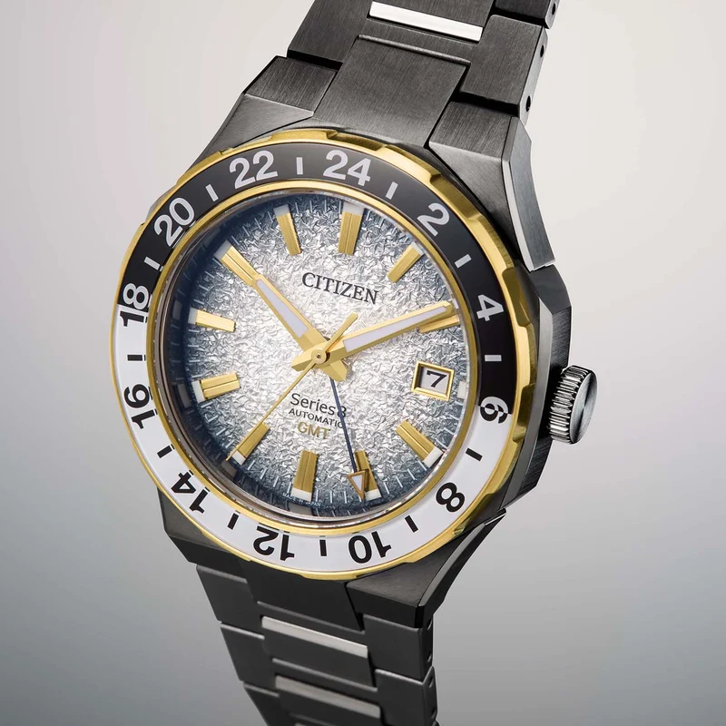 Citizen Series 8 NB6035-55H Herrenuhr Silber • Automatik GMT Kaliber 9054 • Limited Edition