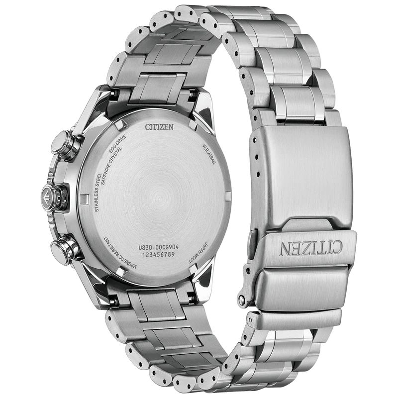 Citizen Promaster Sky JV2000-51L Herrenuhr • Eco-Drive Saphirglas • Pilot Chronograph