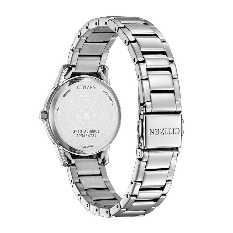 Citizen FE1241-71Z Damen Eco-Drive Elegance Armbanduhr Rosa • Solarbetrieben • Datumsanzeige