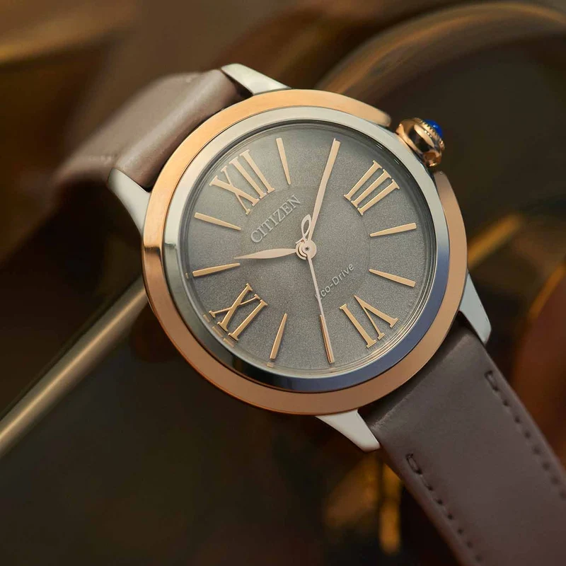 Citizen Ceci EM1166-01Z Damenuhr • Eco-Drive Solarquarz • Saphirglas
