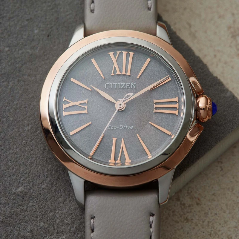 Citizen Ceci EM1166-01Z Damenuhr • Eco-Drive Solarquarz • Saphirglas