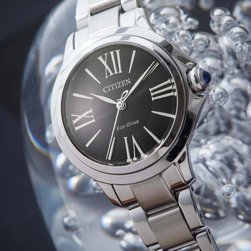 Citizen EM1160-58E Damen Armbanduhr • Eco-Drive Solarantrieb • Saphirglas