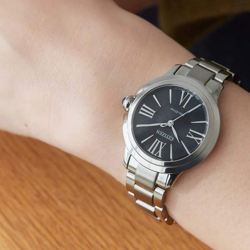 Citizen EM1160-58E Damen Armbanduhr • Eco-Drive Solarantrieb • Saphirglas