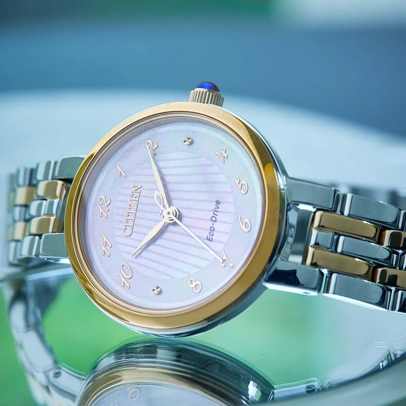 Citizen EM0996-84Y Damen Armbanduhr • Saphirglas • Eco-Drive Solar