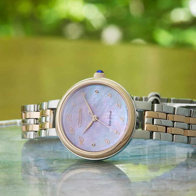 Citizen EM0996-84Y Damen Armbanduhr • Saphirglas • Eco-Drive Solar