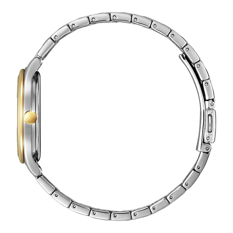 Citizen Eco Drive EM0506-77A Damenuhr Bicolor • Solarbetrieb • Römische Indizes