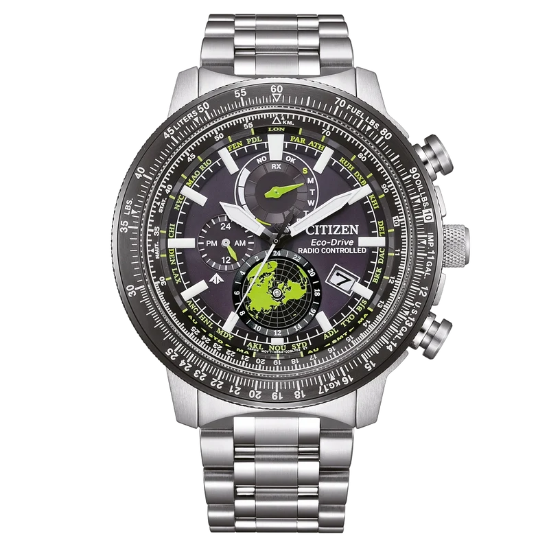 Citizen Promaster BY3006-53E Herrenuhr Schwarz • Saphirglas entspiegelt • Eco-Drive Funkuhr