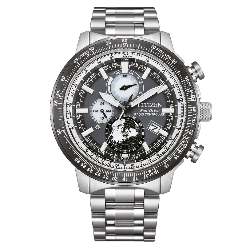 Citizen Promaster BY3006-53E Herrenuhr Schwarz • Saphirglas entspiegelt • Eco-Drive Funkuhr