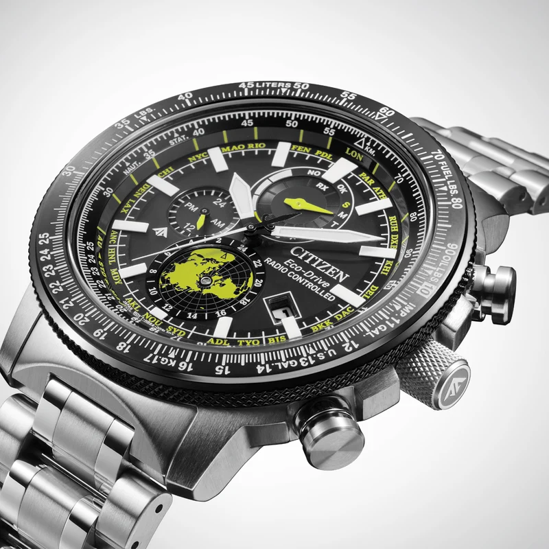 Citizen Promaster BY3006-53E Herrenuhr Schwarz • Saphirglas entspiegelt • Eco-Drive Funkuhr