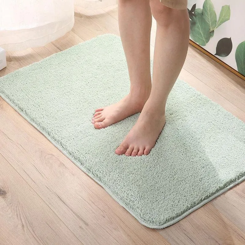 Badmat Microvezel Extra Zacht Antislip 40x60-60x160cm Badkamermat Douchemat Sneldrogend Vochtregulerend | Sansoti