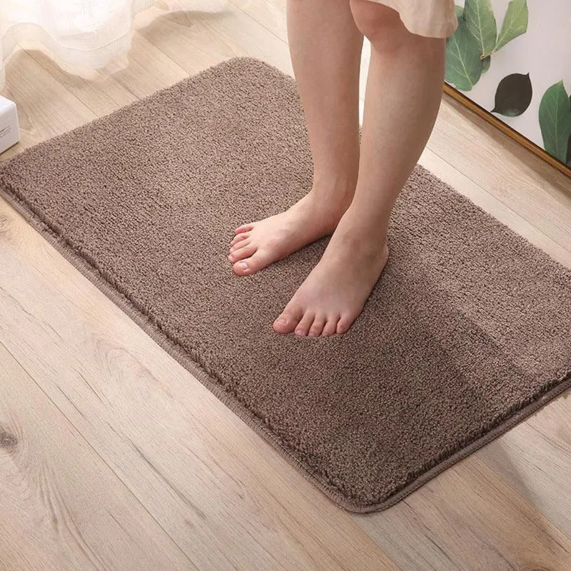 Badmat Microvezel Extra Zacht Antislip 40x60-60x160cm Badkamermat Douchemat Sneldrogend Vochtregulerend | Sansoti