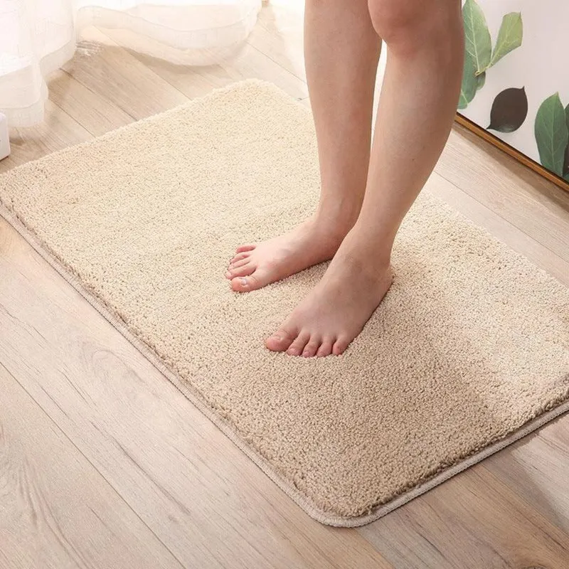 Badmat Microvezel Extra Zacht Antislip 40x60-60x160cm Badkamermat Douchemat Sneldrogend Vochtregulerend | Sansoti