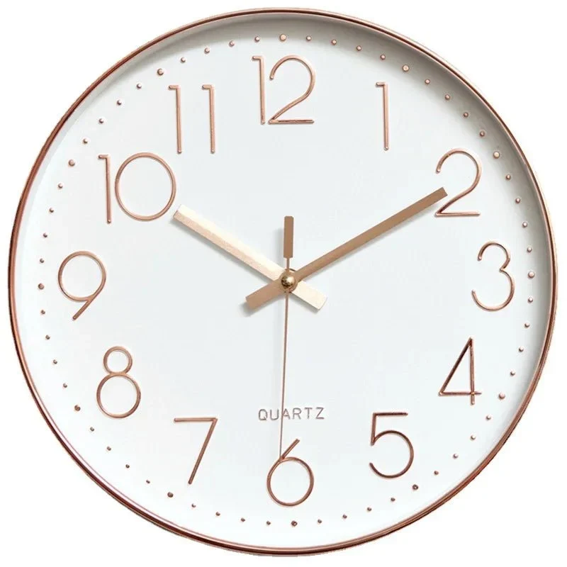 Wandklok Stille Uurwerk Scandinavisch Minimalistisch Design 30cm Woonkamer Slaapkamer Kantoor Decoratie | Sansoti
