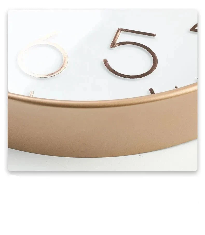 Wandklok Stille Uurwerk Scandinavisch Minimalistisch Design 30cm Woonkamer Slaapkamer Kantoor Decoratie | Sansoti