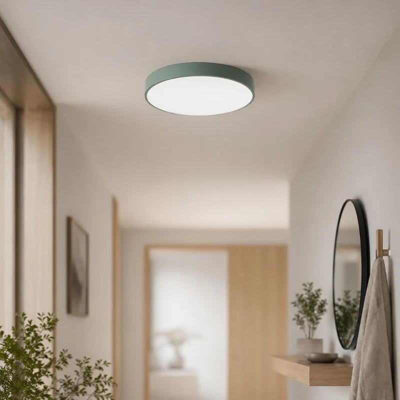 Plafondlamp Rond Ultra-Slim 5cm LED Kleurrijk Modern Plafondverlichting Woonkamer Slaapkamer Kinderkamer | Sansoti