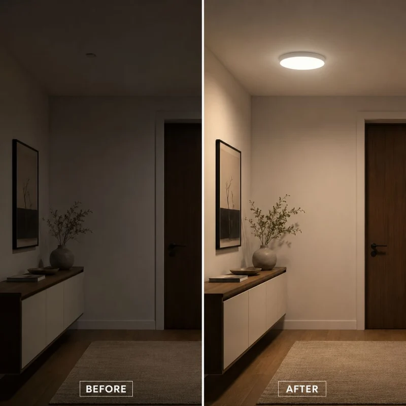 Plafondlamp Rond Ultra-Slim 5cm LED Kleurrijk Modern Plafondverlichting Woonkamer Slaapkamer Kinderkamer | Sansoti