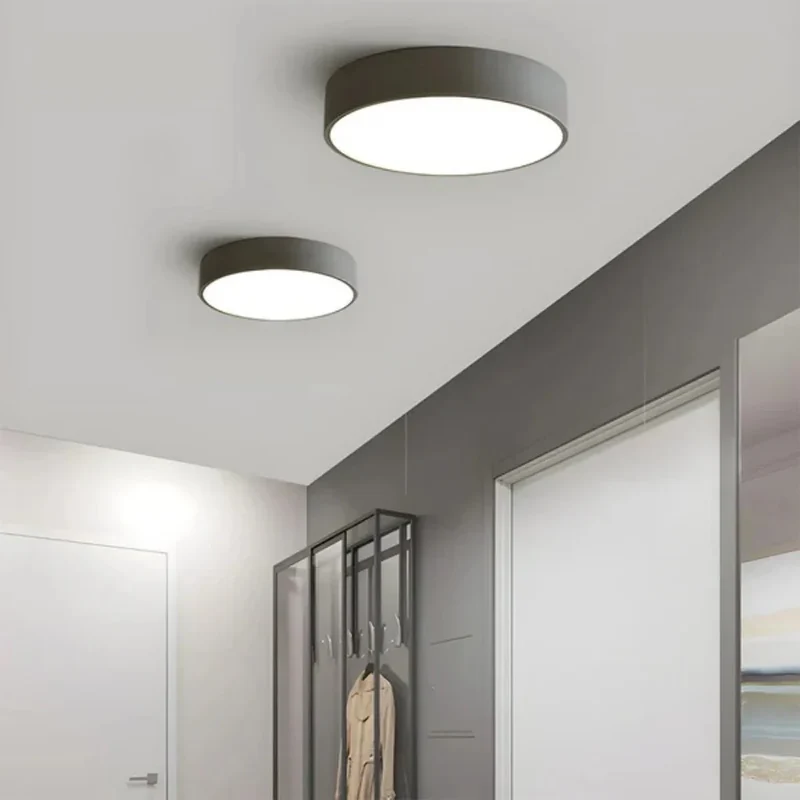 Plafondlamp Rond Ultra-Slim 5cm LED Kleurrijk Modern Plafondverlichting Woonkamer Slaapkamer Kinderkamer | Sansoti