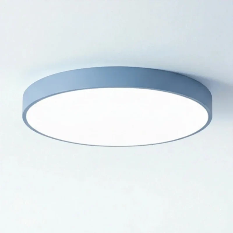 Plafondlamp Rond Ultra-Slim 5cm LED Kleurrijk Modern Plafondverlichting Woonkamer Slaapkamer Kinderkamer | Sansoti