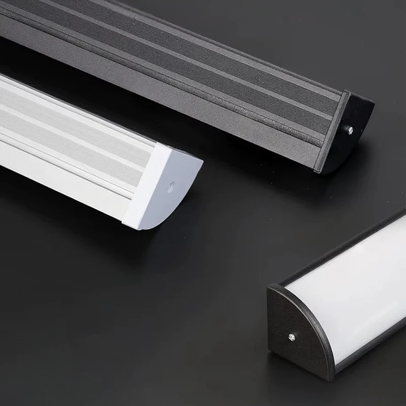 LED Buitenwandlamp Aluminium Waterdicht IP65 Zwart Wit 20-90cm Warm Koud Neutraal Licht Tuin Veranda | Sansoti