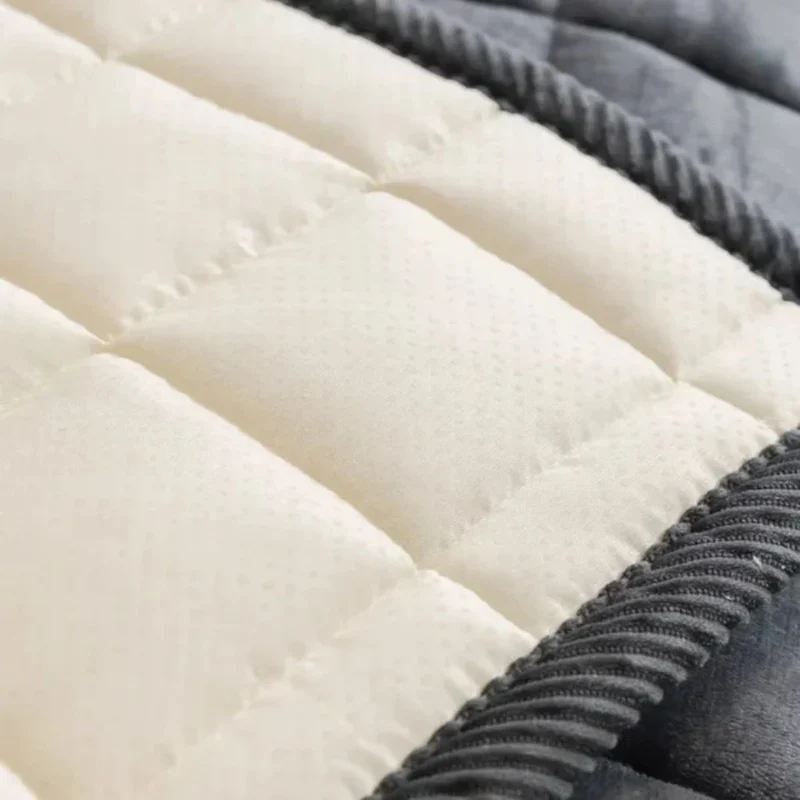 Doorgestikte Bankhoes Antislip Krasbestendig Huisdieren Beschermer 70-240cm Microfiber Donkergrijs Bruin | Sansoti