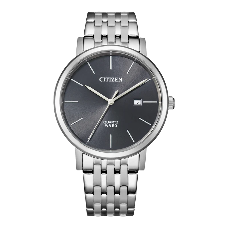 Citizen BI5070-57A Herrenuhr • Quarzwerk mit Datumsanzeige • Edelstahlgehäuse