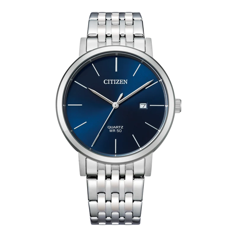 Citizen BI5070-57A Herrenuhr • Quarzwerk mit Datumsanzeige • Edelstahlgehäuse
