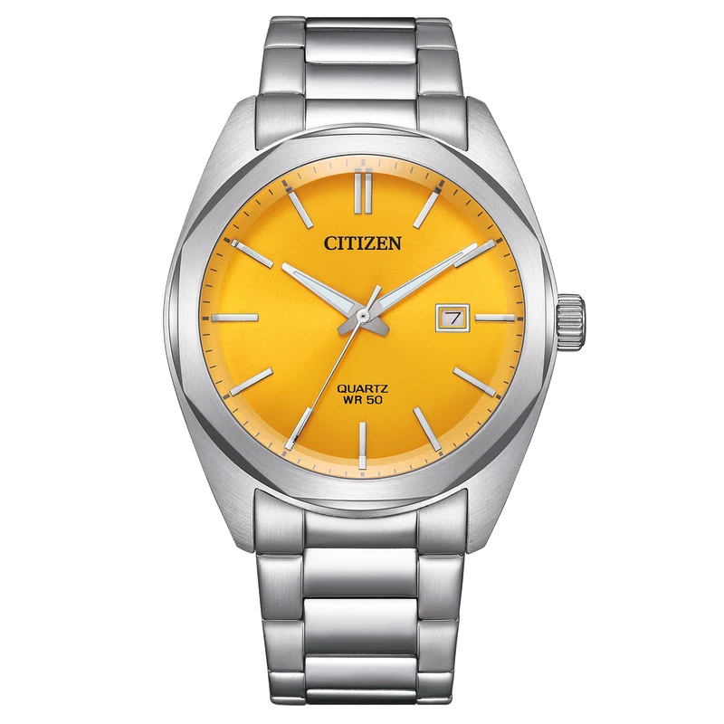 Citizen BI5110-54H Herrenuhr • Blaues Zifferblatt • Quarzwerk mit Datumsanzeige