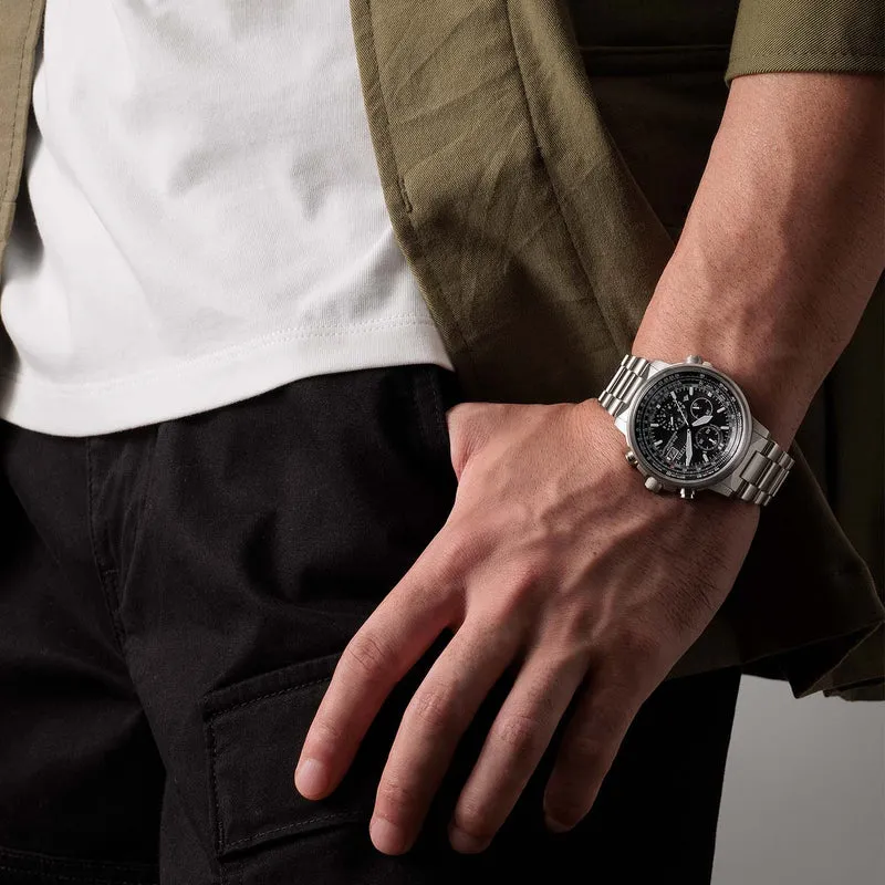 Citizen Promaster Sky AT8300-58E Herrenuhr Schwarz • Saphirglas • Funk-Eco-Drive