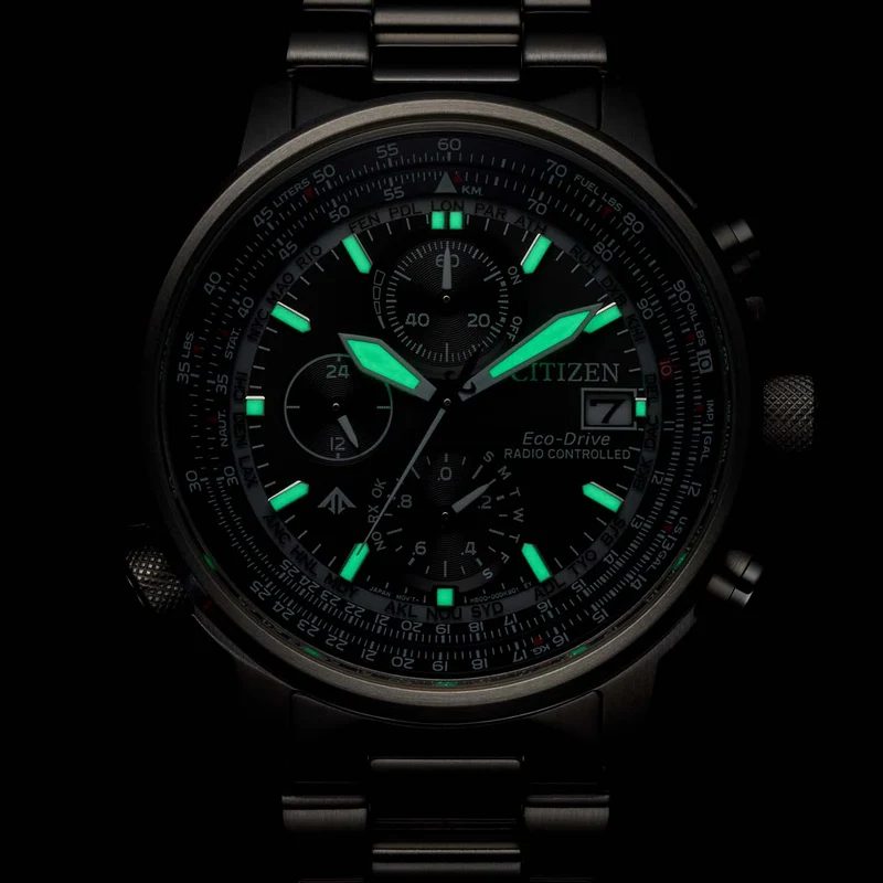Citizen Promaster Sky AT8300-58E Herrenuhr Schwarz • Saphirglas • Funk-Eco-Drive