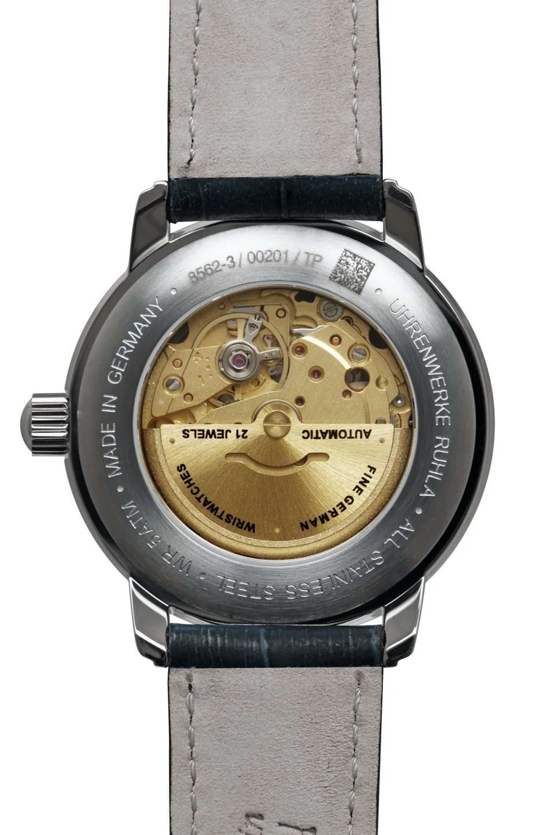 Zeppelin Friedrichshafen 8562-3 Herrenuhr Blau • Citizen-Miyota 8285 Automatikwerk • Made in Germany