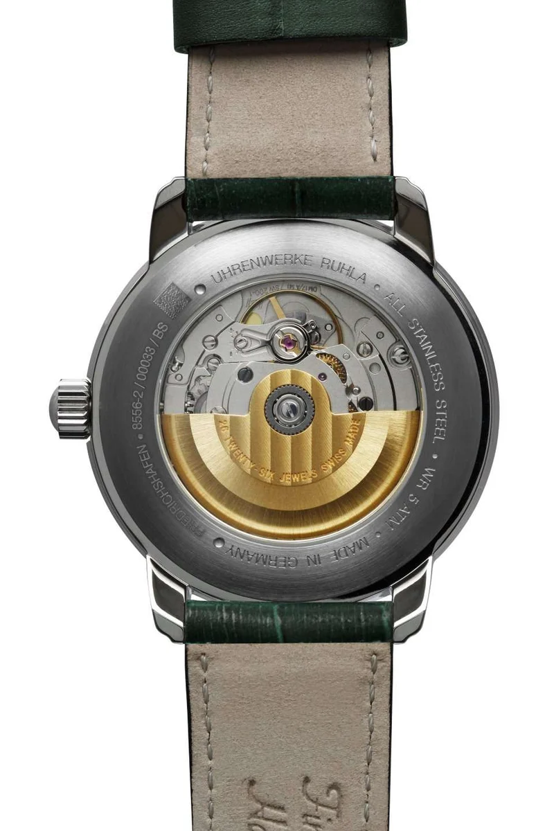 Zeppelin Friedrichshafen 8556-2 Herrenuhr Grün • Sellita SW200 Automatikwerk • Saphirglas