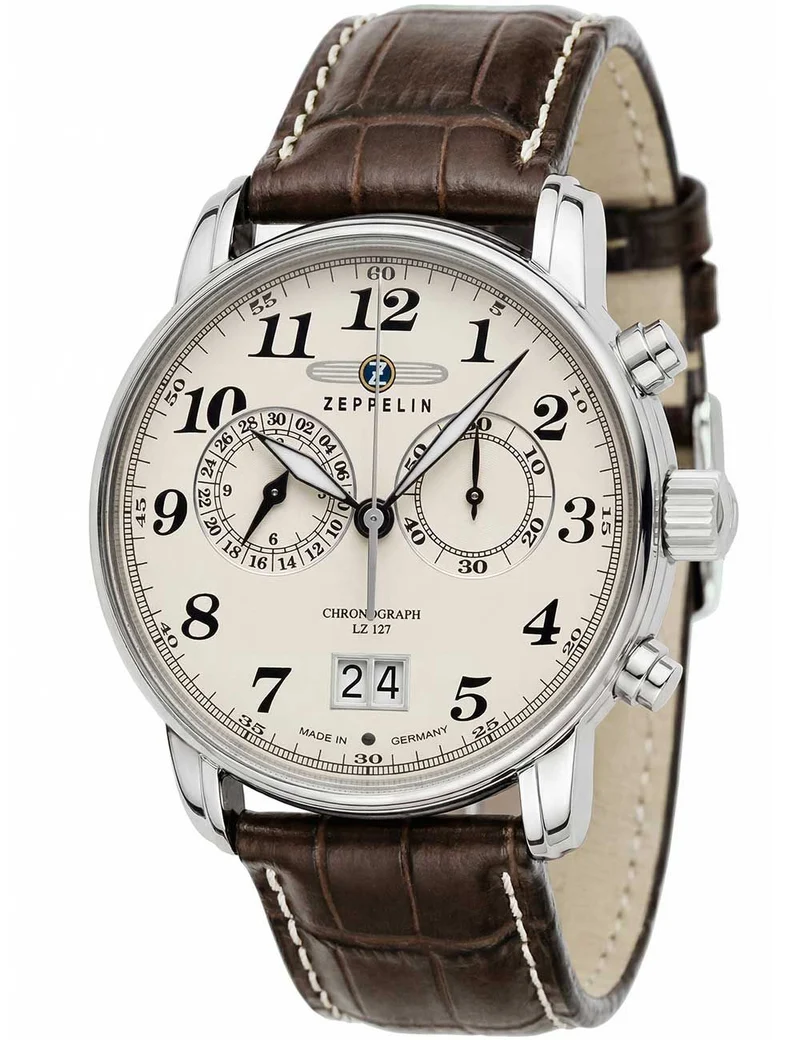 Zeppelin Graf Zeppelin LZ127 7684-5 Herren • Chronograph • 5 ATM wasserdicht