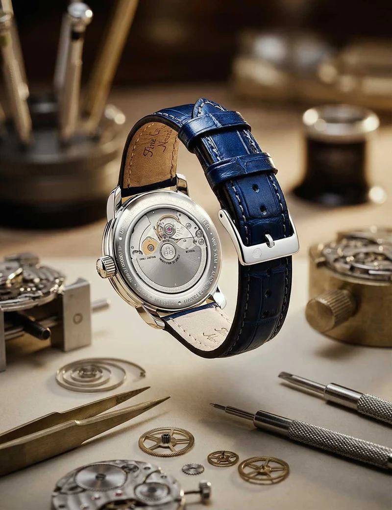 Zeppelin Los Angeles LZ126 7668-3 Herrenuhr Blau • Automatikwerk mit GMT • 5 ATM wasserdicht