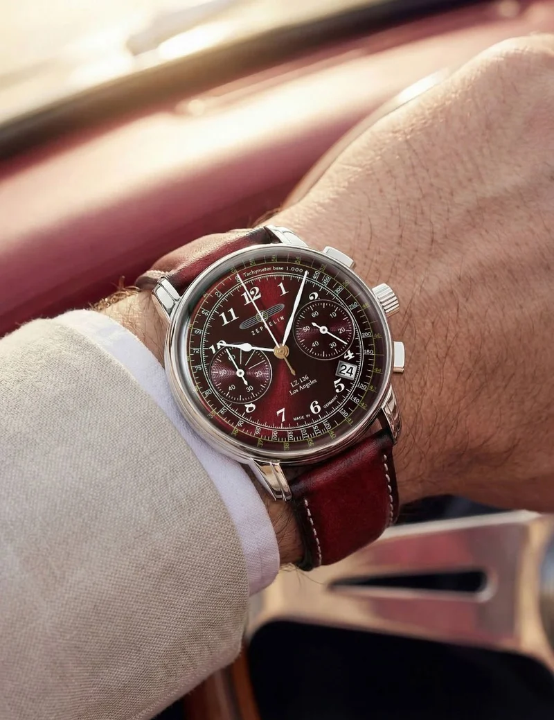 Zeppelin LZ126 Los Angeles 7614-6 Herren • Chronograph • 5 ATM Wasserdicht