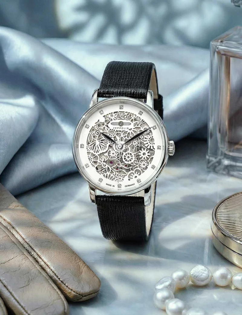 Zeppelin Princess of the Sky 7461-1 Damen Armbanduhr • Automatikwerk • 5 ATM wasserdicht