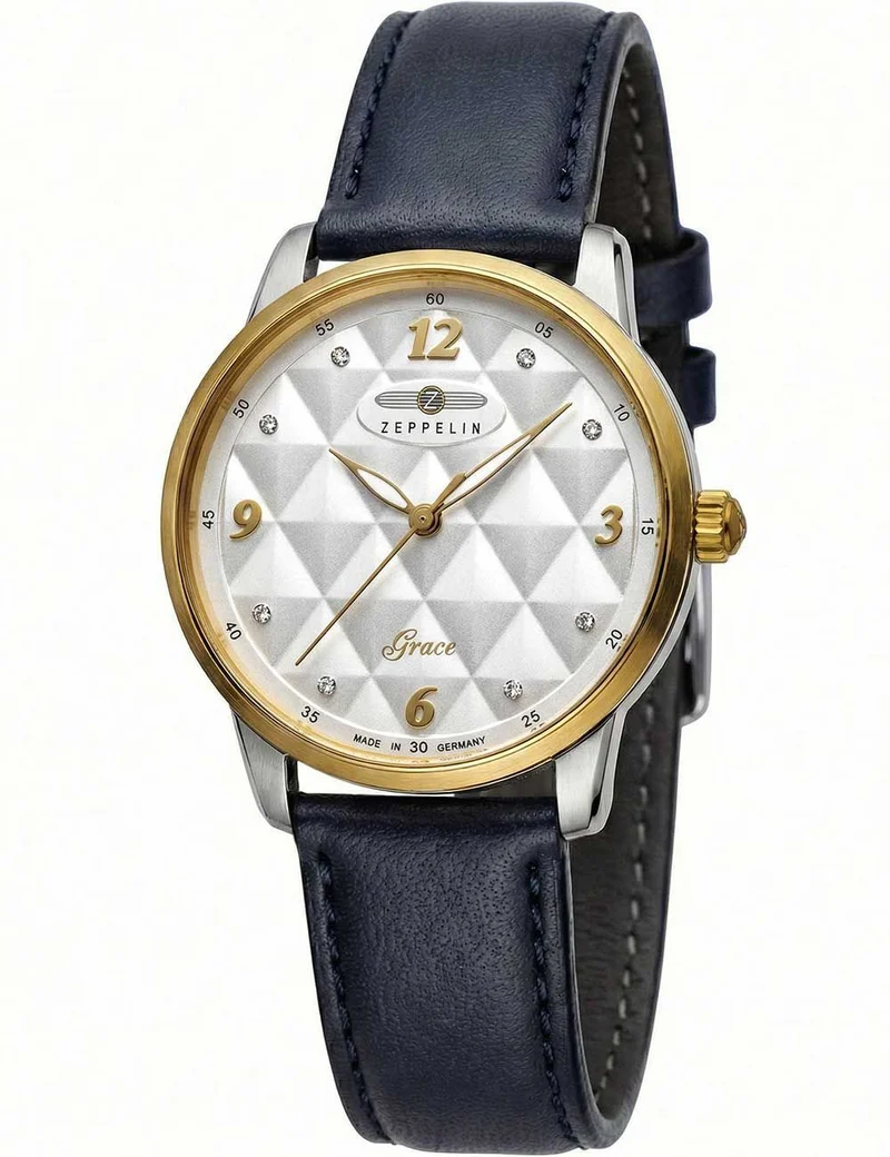 Zeppelin Grace 7347-1 Damen Armbanduhr • Quarzwerk • Elegantes Design