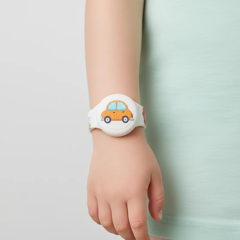 Siliconen Polsbandje voor Kinder GPS-Tracker - Verstelbaar Comfortabel Horloge-bandje voor Veiligheid en Activiteiten | Sansoti