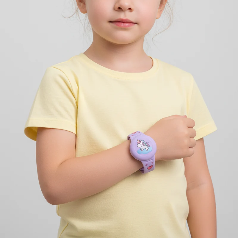 Siliconen Polsbandje voor Kinder GPS-Tracker - Verstelbaar Comfortabel Horloge-bandje voor Veiligheid en Activiteiten | Sansoti