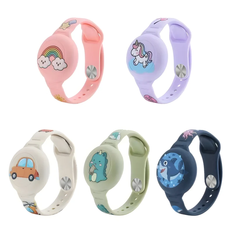 Siliconen Polsbandje voor Kinder GPS-Tracker - Verstelbaar Comfortabel Horloge-bandje voor Veiligheid en Activiteiten | Sansoti