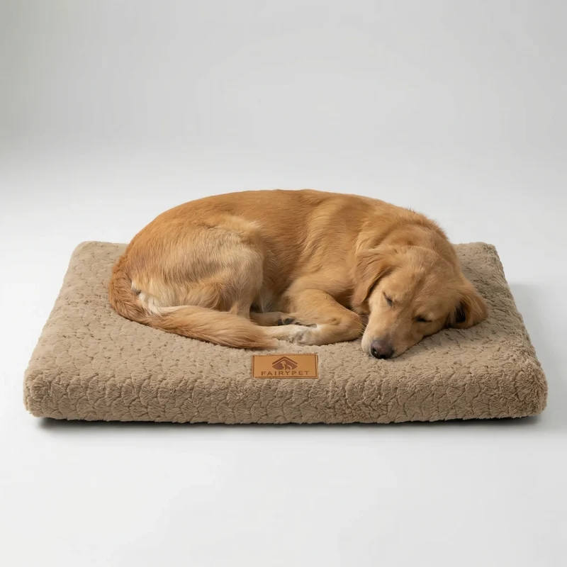 Orthopedische Hondenmat Memory Foam met Wasbare Hoes Antislip Basis Waterbestendig Comfortabel Vijf Maten | Sansoti