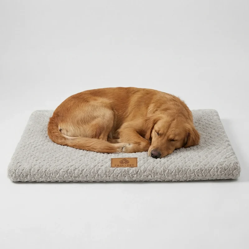 Orthopedische Hondenmat Memory Foam met Wasbare Hoes Antislip Basis Waterbestendig Comfortabel Vijf Maten | Sansoti