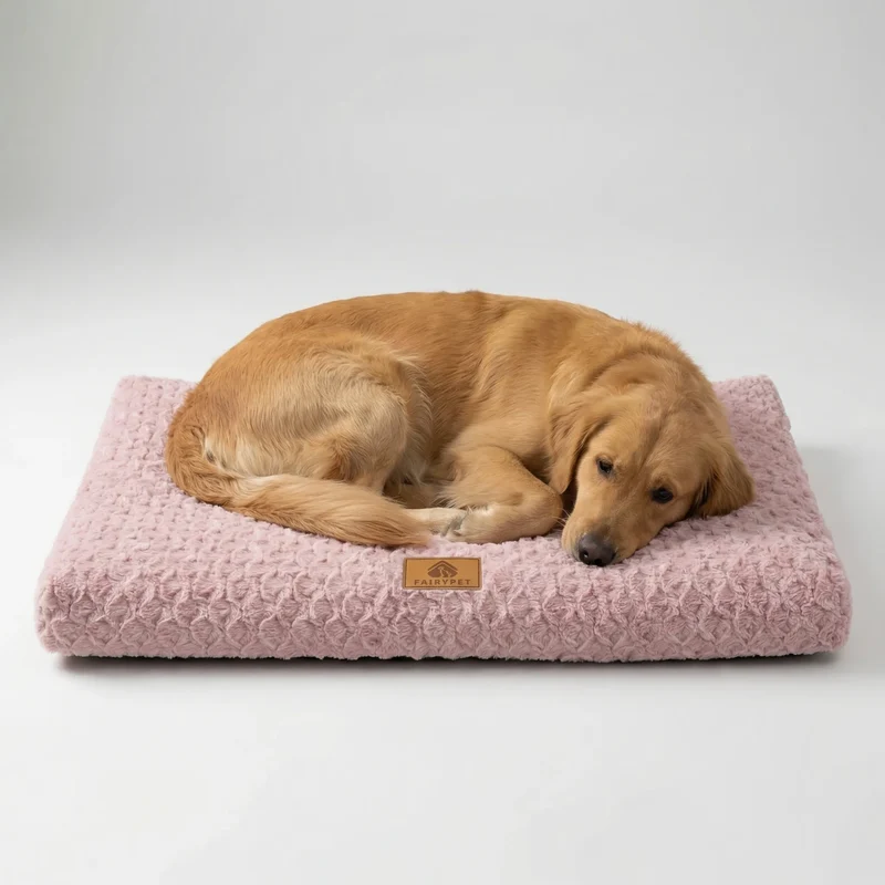 Orthopedische Hondenmat Memory Foam met Wasbare Hoes Antislip Basis Waterbestendig Comfortabel Vijf Maten | Sansoti