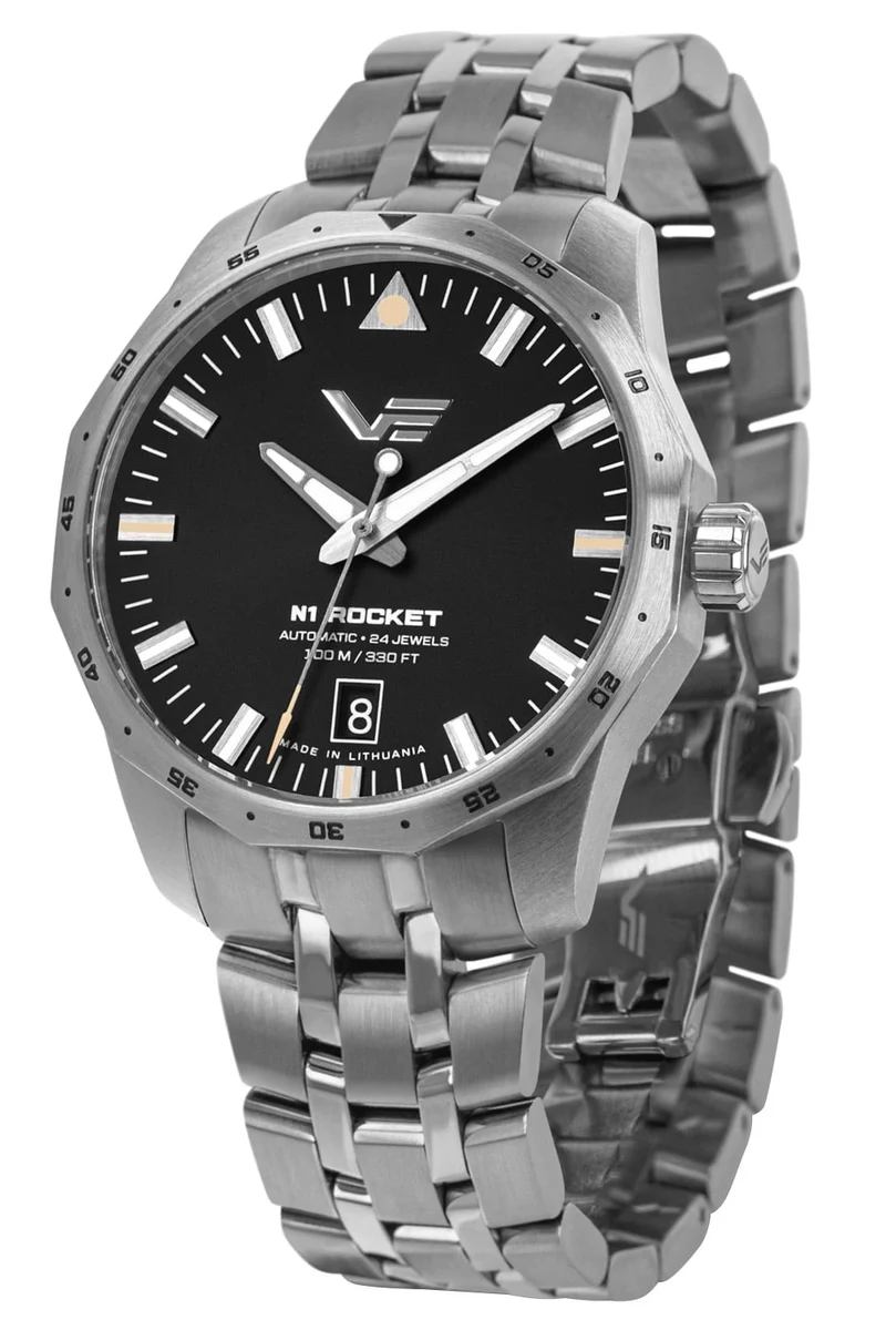 Vostok Europe N1 Rocket NH35-125A747B Herren Armbanduhr • Automatikwerk • 10 Bar Wasserdicht