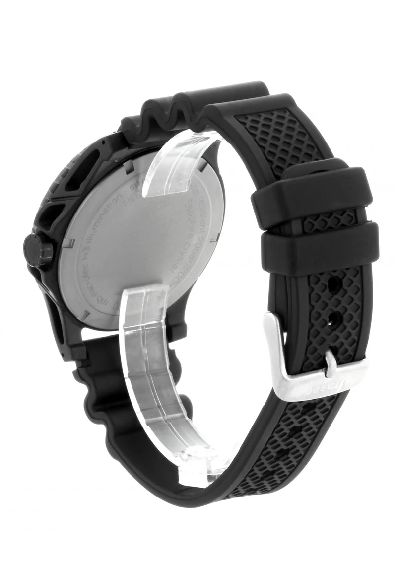 Traser Red Combat 7630027700398 Herrenuhr Rot • Militärisches Kautschukarmband • Tritium-Leuchtmarkierung