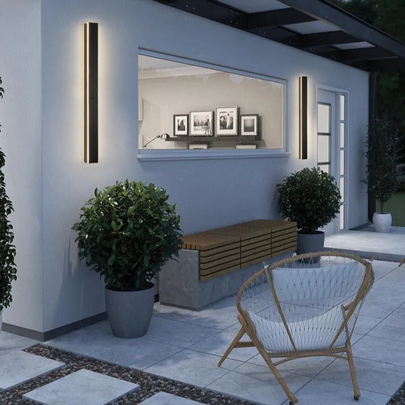 LED Wandlamp Buiten Binnen IP65 Waterdicht 30cm tot 120cm Minimalistisch Modern | Sansoti