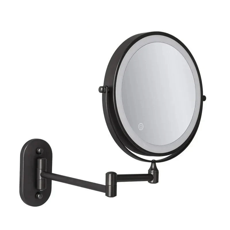 Make-upspiegel LED Vergrotend Oplaadbaar Chroom 20cm Wandspiegel 3 Lichtstanden | Sansoti