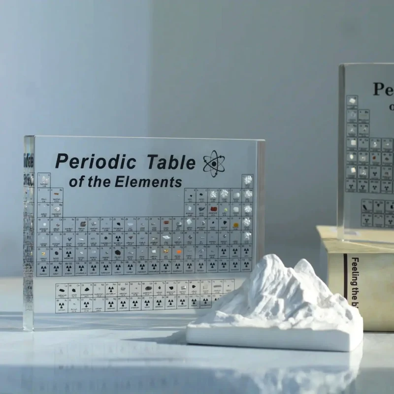 Periodiek Systeem Elementen Display Acryl Wetenschap Decor Educatief | Sansoti