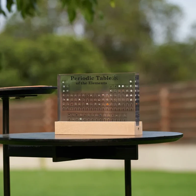 Periodiek Systeem Elementen Display Acryl Wetenschap Decor Educatief | Sansoti