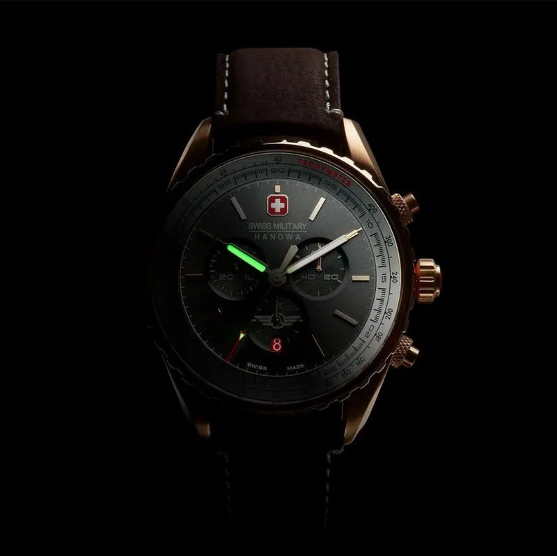 Swiss Military Hanowa Afterburn SMWGC0000320 Herrenuhr • Saphirglas • Swiss Made